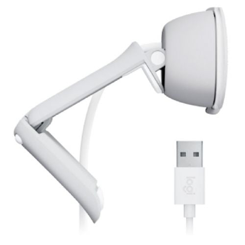 Web kamera Logitech Brio 100, 1080p, USB, bijela