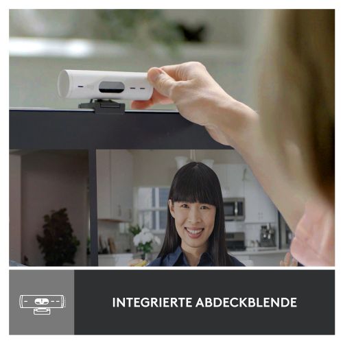 Logitech Brio 500 bela