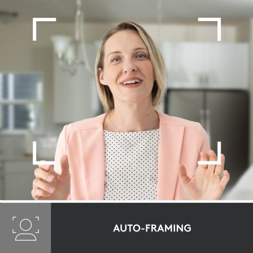 Logitech Brio 500 bela