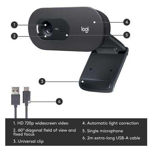 Logitech C505 1280x720