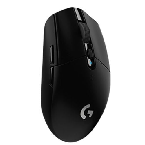 Igralna miška LOGITECH G305 - brezžična optična, črna