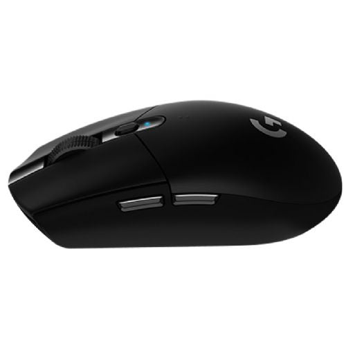 Igralna miška LOGITECH G305 - brezžična optična, črna