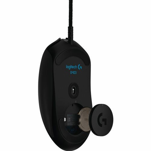 Miška Logitech G403 Prodigy črne barve. USB. 6 gumbov. Žična.