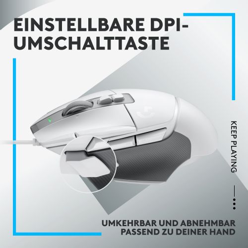 Miška Logitech G502 X - BELA - EER2