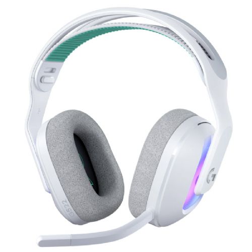 Slušalke LOGITECH G522 Wireless LightSpeed Gaming RGB z mikrofonom bele