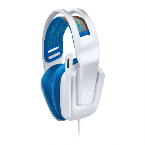 Slušalke Logitech G G335 žične igralne slušalke bele