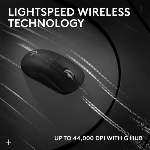 Logitech G PRO X SUPERLIGHT 2 LIGHTSPEED igraći miš - CRNI - 2.4GHZ - N/A - EER2-933 - 933