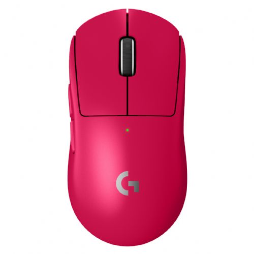 Miška Logitech G PRO X SUPERLIGHT 2, optična, 5 gumbov, 2,4 GHz, USB, sprejemnik LIGHTSPEED, roza