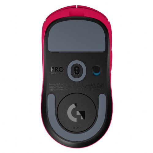 Miška Logitech G PRO X SUPERLIGHT 2, optična, 5 gumbov, 2,4 GHz, USB, sprejemnik LIGHTSPEED, roza
