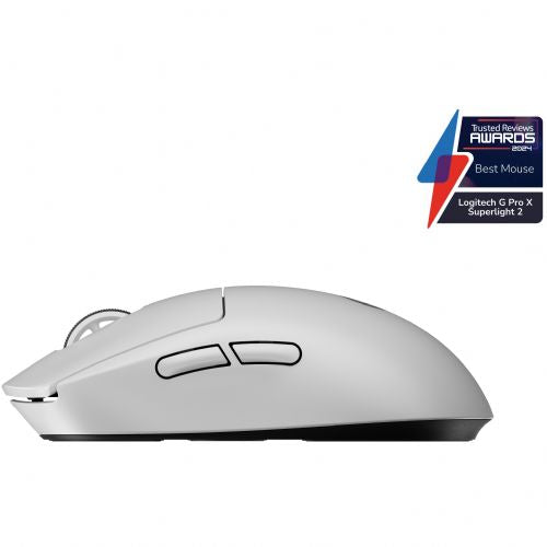 Miška Logitech G PRO X SUPERLIGHT 2 Miška optična 5 gumbov brezžična 2,4 GHz USB MAU Logitech LIGHTSPEED sprejemnik bela