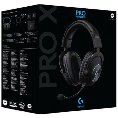 Brezžične slušalke Logitech G X PRO Gaming, 7.1, LightSync, mikrofon Blue VO!CE