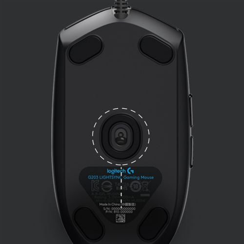 Miška Logitech G203 LIGHTSYNC