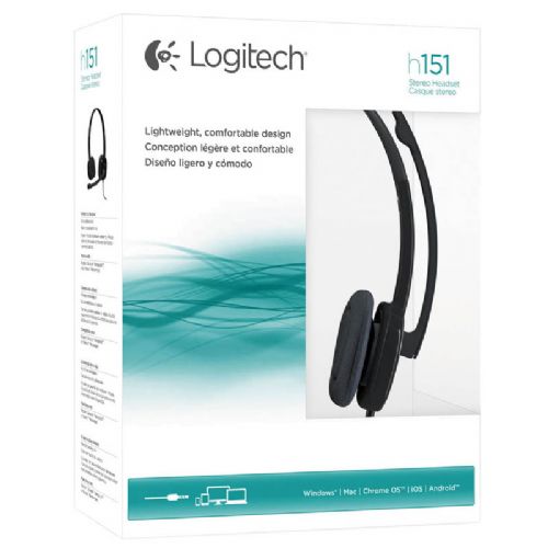 Logitech H151 slušalice s mikrofonom