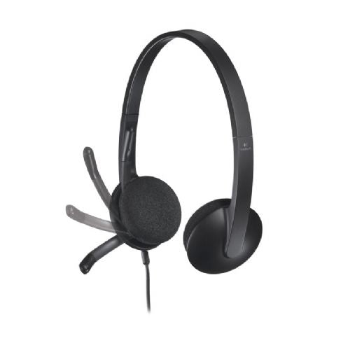 Slušalke z mikrofonom Logitech H340, USB