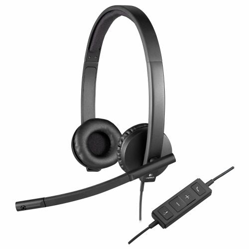 Slušalke Logitech H570e USB stereo slušalke