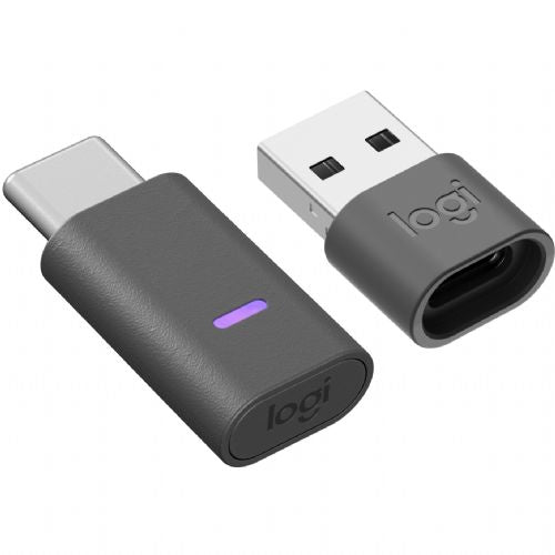 Slušalke Logitech - Zone 305 - Midnight Black - 2.4GHZ/BT - PLUGC - EMEA28-935 - BUNDLE TEAMS