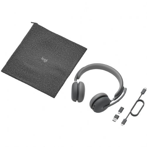 Slušalke Logitech - Zone Wireless 2 UC - GRAPHITE UC - 2,4GHZ/BT - EMEA-914 - A00174 A00172 BREZ STOJALA