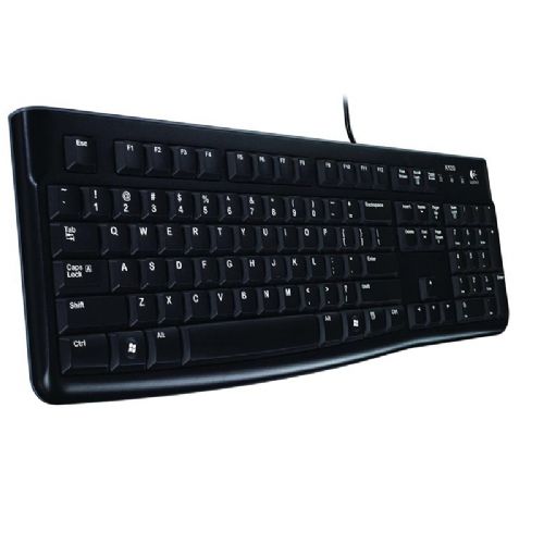 Tipkovnica Logitech K120 USB SLO črna
