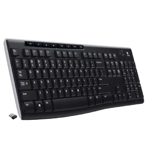 Tipkovnica Logitech K270 SLO ( brezžična, črna)