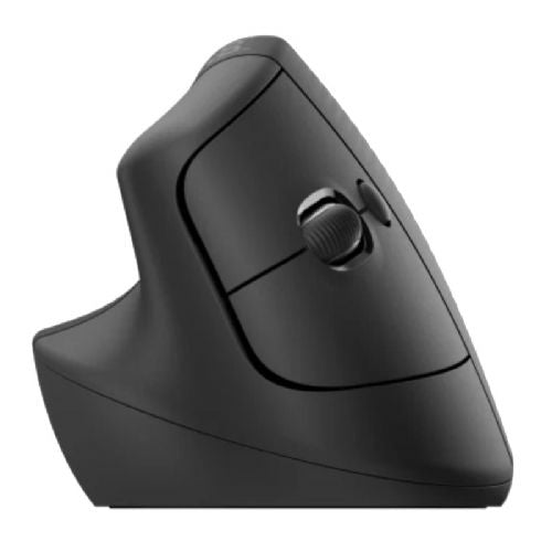 LOGITECH Lift Left vertical ergonomična za levičarje brezžična optična črna miška