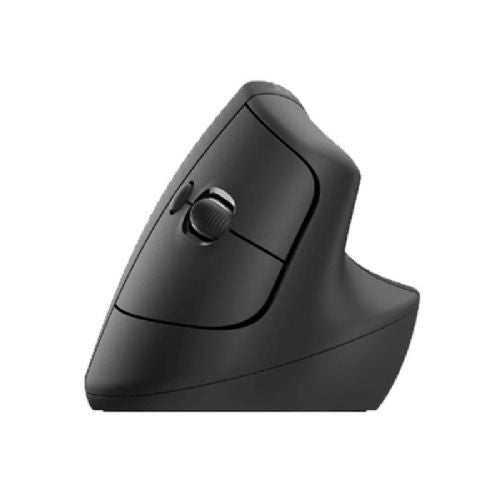 LOGITECH Lift vertical ergonomična brezžična optična črna miška