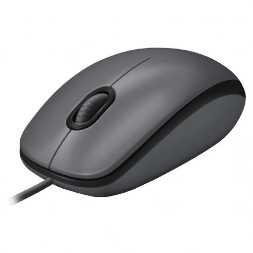 Miška Logitech M100, USB, črna