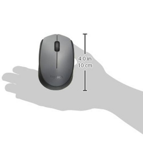 Logitech M170 bežični optički miš sivog izgleda