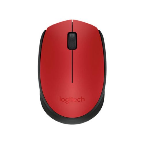 Brezžična optična miška Logitech M171 - rdeča