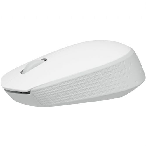 Miška Logitech M171 desni in levi optični 3 gumbi brezžični 2,4 GHz USB brezžični sprejemnik umazano bel