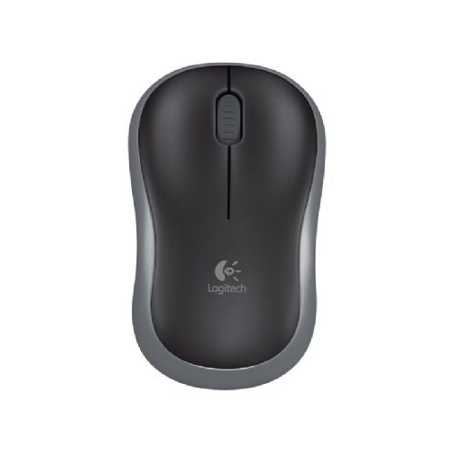 LOGITECH M185 brezžična optična siva miška