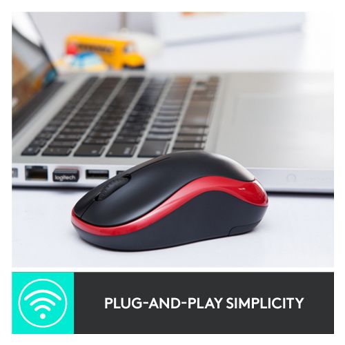 Miška Logitech M185 brezžična modra