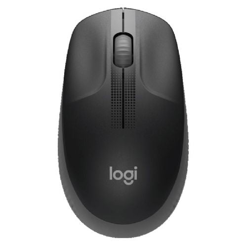 LOGITECH M190 brezžična optična črna miška