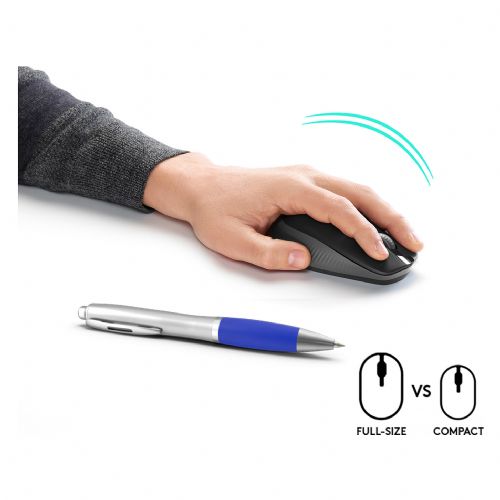 Logitech M190 brezžična optična črna