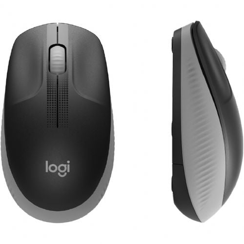 Brezžična miška Logitech M190 optičnia siva