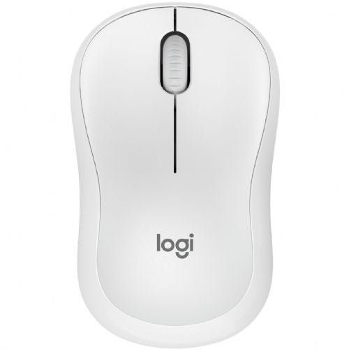 Logitech M240 Silent Mouse desni in levi optični 3 gumbi brezžična Bluetooth umazano bela