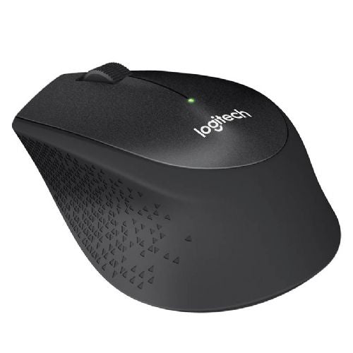 Brezžična optična miška Logitech M330 Silent Plus (črna)