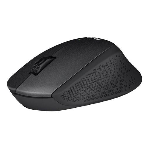 Brezžična optična miška Logitech M330 Silent Plus (črna)