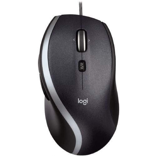 Logitech M500 žični laserski miš, crni