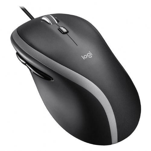 Miška Logitech M500s, žična, laserska, USB, črna