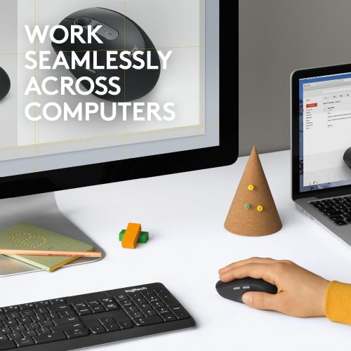 Logitech M590 miš, crne boje