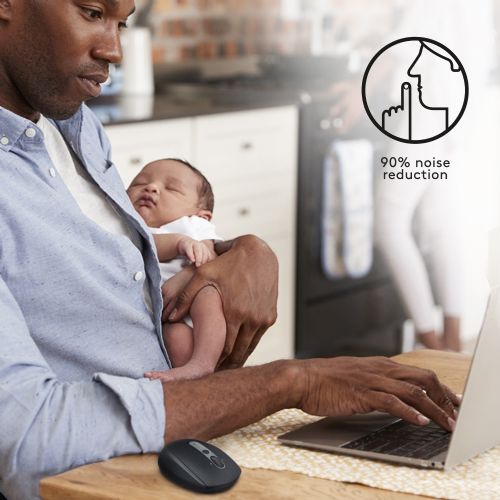 Logitech M590 miš, crne boje