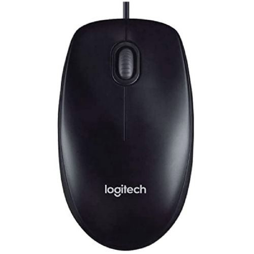 LOGITECH M90 optična žična USB črna miška