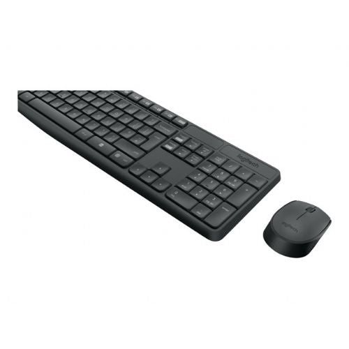 LOGITECH MK235 wireless Keyboard + Mouse Combo Grey - INTNL (US) Qwerty