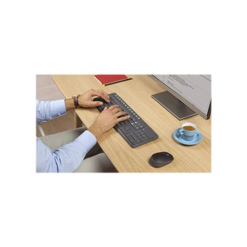 LOGITECH MK235 wireless Keyboard + Mouse Combo Grey - INTNL (US) Qwerty