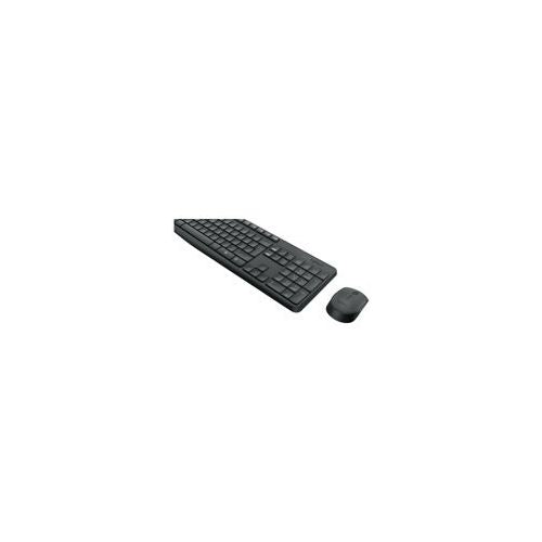 LOGITECH MK235 wireless Keyboard + Mouse Combo Grey - INTNL (US) Qwerty