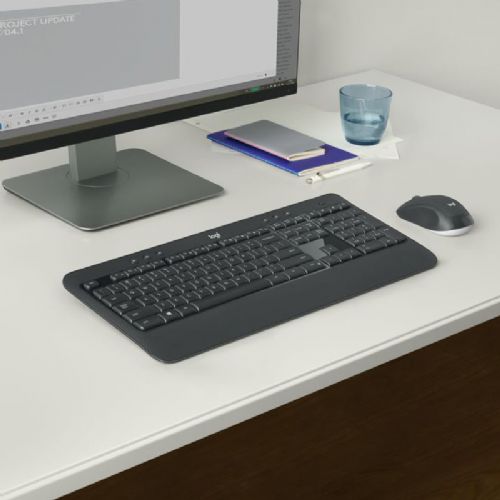 Tipkovnica in miška Logitech MK540, brezžična, SLO, črne barve