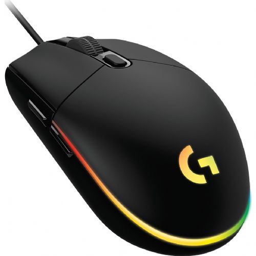 Miška Logitech G102 LIGHTSYNC - ČRNA - EER