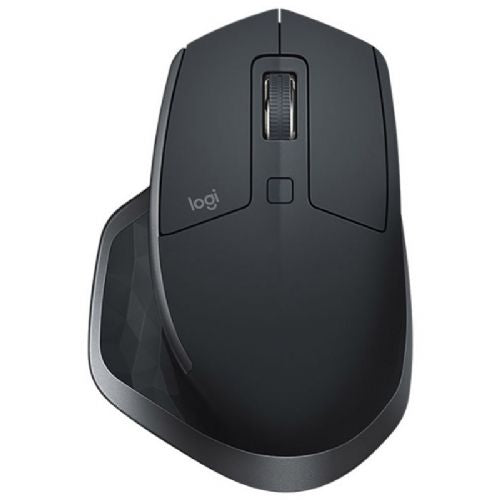 Miška Logitech MX Master 2S, Bluetooth Edition, optična, grafitna