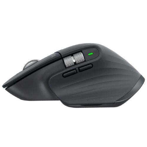 Miška Logitech MX Master 3S for Business brezžična, bluetooth, laserska, tiho delovanje, večnapravna povezljivost