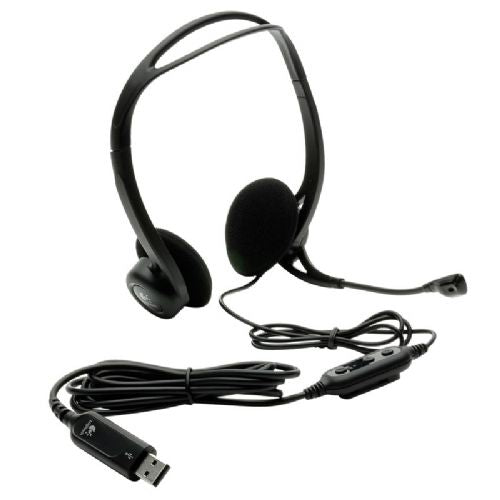Slušalke z mikrofonom Logitech PC960, USB